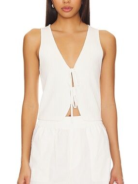 Show Me Your Mumu Time Out Tie Top